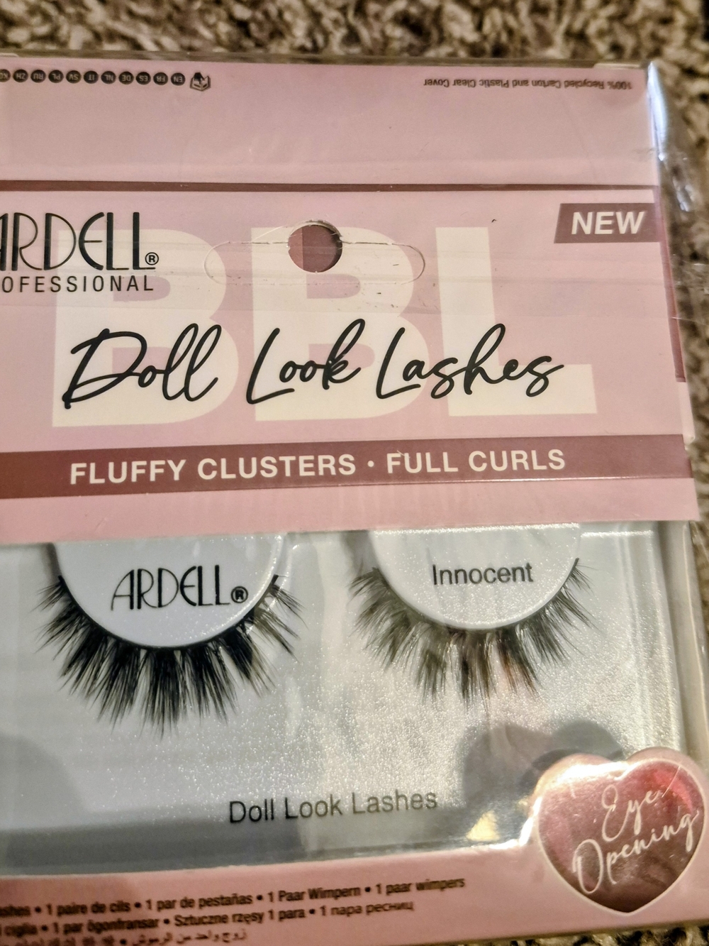 4pc Ardell Doll Look Lashes in Black - Innocent